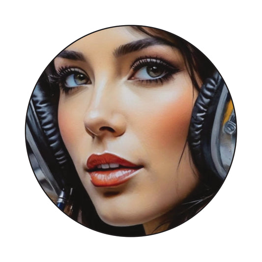 Badge Girl Q